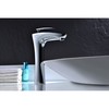 Anzzi Crown Single Handle Vessel Sink Faucet in Polished Chrome L-AZ022